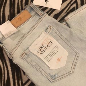 7 For All Mankind Luxe Vintage HR/SA Jeans 28